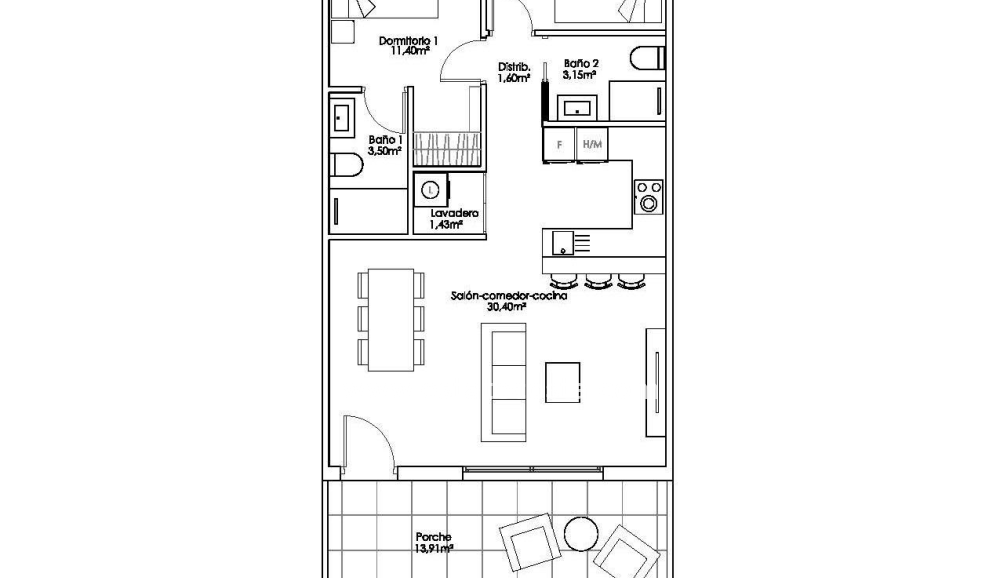 Bungalow dolny