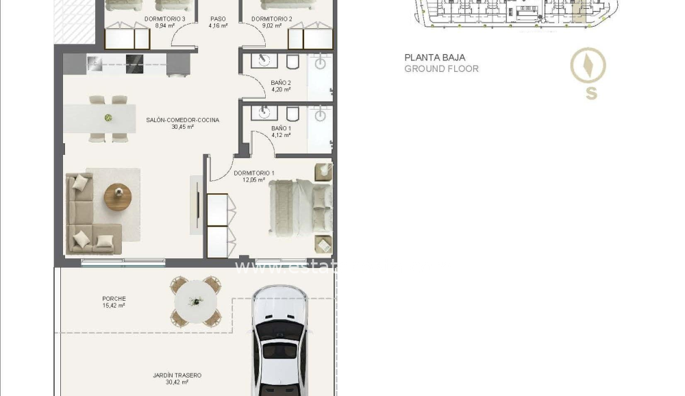 Bungalow dolny